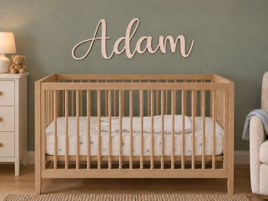 Comment nous fabriquons votre prénom en bois, de l'écran à la chambre de bébé