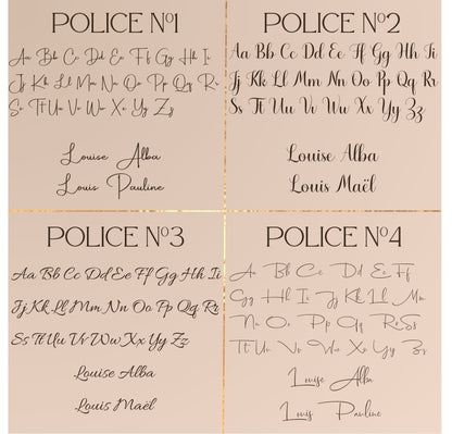 Prénom en bois décoration chambre bébé livraison gratuite