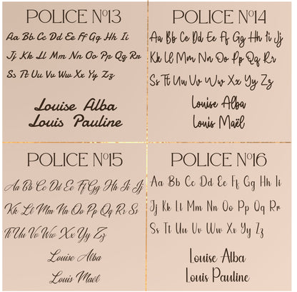 Prénom en bois décoration chambre bébé livraison gratuite