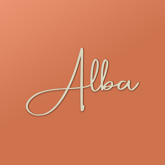 Prénom en bois à personnaliser avec livraison gratuite